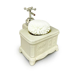 DISPENSADOR JABON 11x7x15CM DISEÑO BAÑO