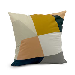 ALMOHADON 40x40CM 420G GEOMETRICO DIF. COLORES