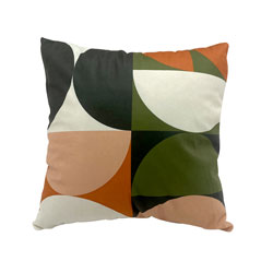 ALMOHADON 40x40CM 420G SEMICIRCULOS DIF. COLORES