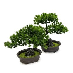 MACETA D12x24CM BONSAI ARTIFICIAL