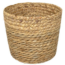 CESTO TEJIDO D26x21CM NATURAL/BEIGE
