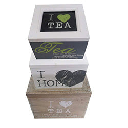 CAJA PARA TE DISEÑOS SURTIDOS 9.5X8.5X7CM