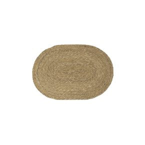 ALFOMBRA TEJIDA 70x50CM NATURAL