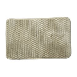 ALFOMBRA BAÑO 45x75CM RELIEVE BEIGE