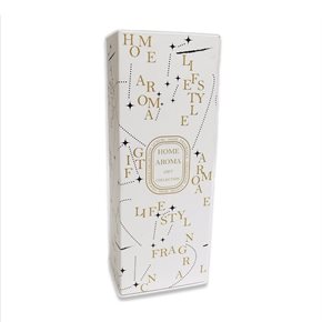 SET VELA AROMATICA 6x7CM + DIFUSOR 100ML BLANCO