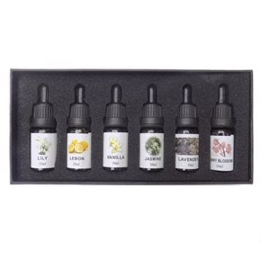 SET 6 ACEITES AROMATICOS 10ML SURTIDO