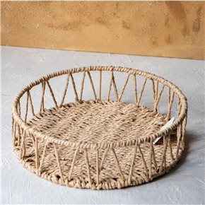 BANDEJA SISAL D30x6CM NATURAL