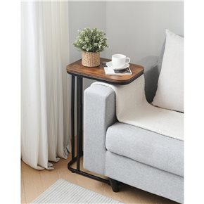 MESA AUXILIAR 50x30x58CM MDF BASE METAL