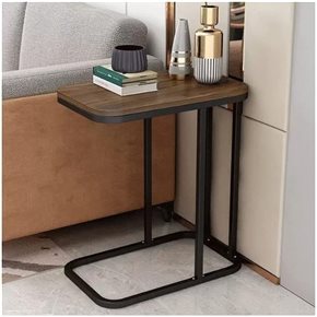 MESA AUXILIAR 50x30x58CM MDF BASE METAL