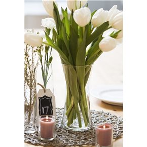 RAMO 9 TULIPANES BLANCO