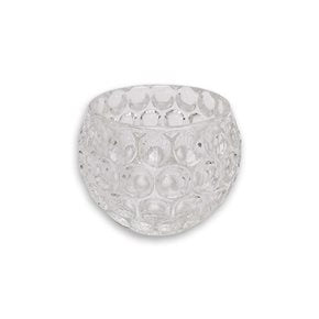 VOTIVO VIDRIO 6x6CM CIRCULOS
