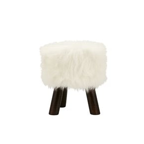 BANCO 28x34CM SHAGGY BLANCO