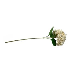 HORTENSIA ARTIFICIAL 65CM BLANCO/BEIGE
