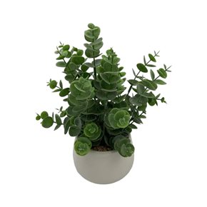 PLANTA ARTIFICIAL CON MACETA D9x24CM