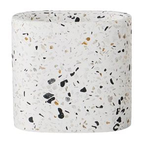 PORTACEPILLO CERAMICA D7x10CM TERRAZO