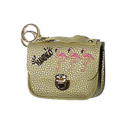 MONEDERO FLAMENCO PU 11X9X3CM COLORES SURTIDOS