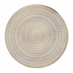 PLATO DECORATIVO MDF D40CM PUNTOS