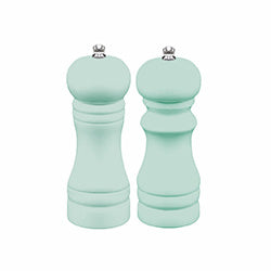 PIMENTERO MADERA 12.5CM VERDE AGUA