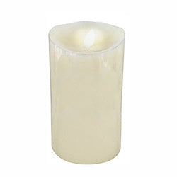 VELA LED LLAMA C/ MOVIMIENTO EXTERIOR CERA 7.5X15CM