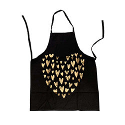 DELANTAL ALGODON 72X56CM CORAZON COLORES SURTIDOS