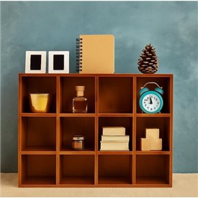 REPISA ESTANTE PARA TAZAS 30X40 CM 12 DIVISIONES