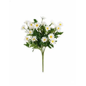 RAMO FLORES MARGARITAS H36CM BLANCO