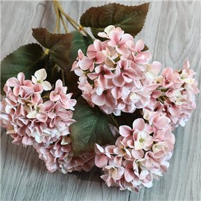 RAMO HORTENSIAS VARIOS COLORES H43CM