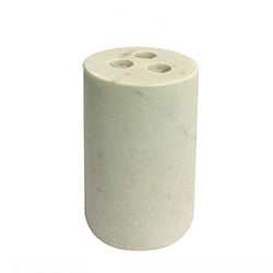 PORTA CEPILLO DE DIENTES D7 H10CM BLANCO
