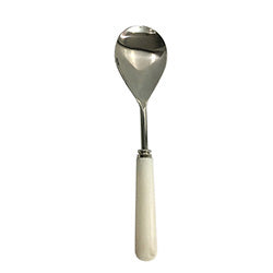 CUCHARA P/ ENSALADA ACERO.  25X6X3CM