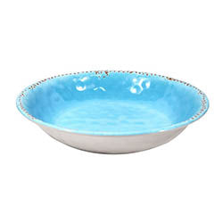 BOWL D.35CM CELESTE 630GR MELAMINA