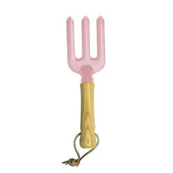 TRIDENTE JARDIN  ROSA AC INOX C/MANGO MA. 25.5X7.8CM