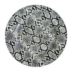 PLATO DE SITIO 33CM DISEÑO ANIMAL PRINT SERPIENTE