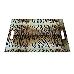 BANDEJA DE DISEÑO ANIMAL PRINT TIGRE. 50x33CM