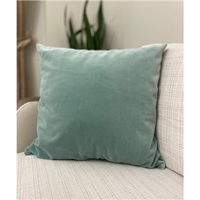 ALMOHADON VELVET 40x40CM VERDE MINT
