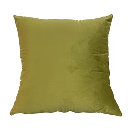 ALMOHADON VELVET 40x40CM VERDE LIMA