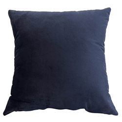 ALMOHADON VELVET 40x40CM AZUL MARINO
