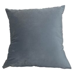 ALMOHADON VELVET 40x40CM CELESTE