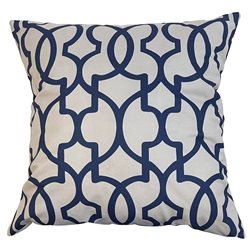 ALMOHADON ESTAMPADO 45x45CM NORDICO AZUL/BLANCO