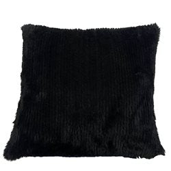 ALMOHADON TEXTURA 40x40CM NEGRO