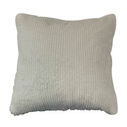 ALMOHADON TEXTURA 40x40CM BLANCO