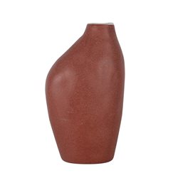 FLORERO CERAMICA 13x9x22CM TERRACOTA