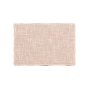 INDIVIDUAL DE TELA POLIALGODON 33x44CM BEIGE