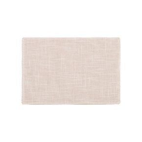 INDIVIDUAL DE TELA POLIALGODON 33x44CM MARRÓN