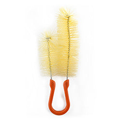 DOBLE CEPILLO FLEX P/ BOTELLA NARANJA FULL CIRCLE