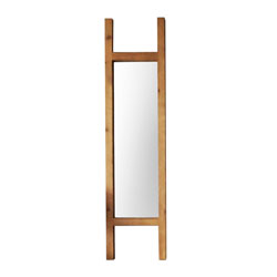 ESPEJO DE PIE 30x120CM MADERA NATURAL