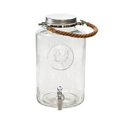 DISPENSADOR GALLO 6.5L C/ CUERDA Y TAPA METAL