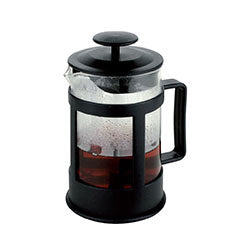CAFETERA/TETERA EN VIDRIO Y PLASTICO 350ML MESSINA