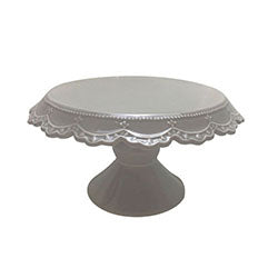 PLATO DE TORTA CERAMICA. D.20/H.11,5CM