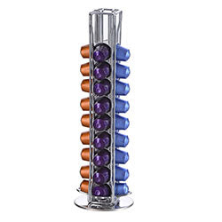 SOPORTE PARA CAPSULAS DE CAFE D11X37CM METAL
