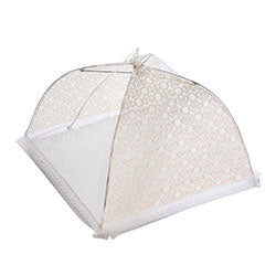 COBERTOR ALIMENTOS PLEGABLE 36X36CM RED Y TELA